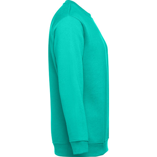 THC DELTA. Sweatshirt (unisex) Aus Baumwolle Und Polyester , türkisgrün, Baumwolle und Polyester, M, 69,00cm x 55,00cm (Länge x Breite), Bild 3