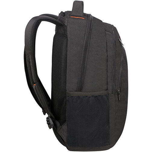 American Tourister - AT Work - Laptop Backpack 17,3' , black/orange, 100% Polyester, 52,50cm x 23,50cm x 33,50cm (Länge x Höhe x Breite), Bild 5
