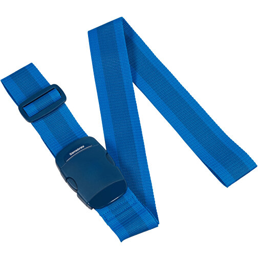Samsonite - LUGGAGE STRAP / Koffergurt 50mm , Samsonite, midnight blue, 35% ABS + 65% PP, 17,00cm x 5,00cm x 7,00cm (Länge x Höhe x Breite), Bild 3