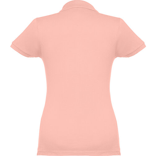 THC EVE. Damen Poloshirt , lachs, 100% Baumwolle, S, 60,00cm x 40,00cm (Länge x Breite), Bild 2