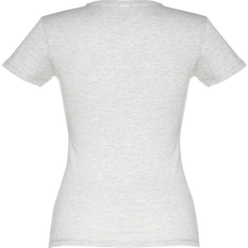 THC SOFIA. Tailliertes Damen-T-Shirt , weiß melliert, 100% Baumwolle, XXL, 68,00cm x 53,00cm (Länge x Breite), Bild 2