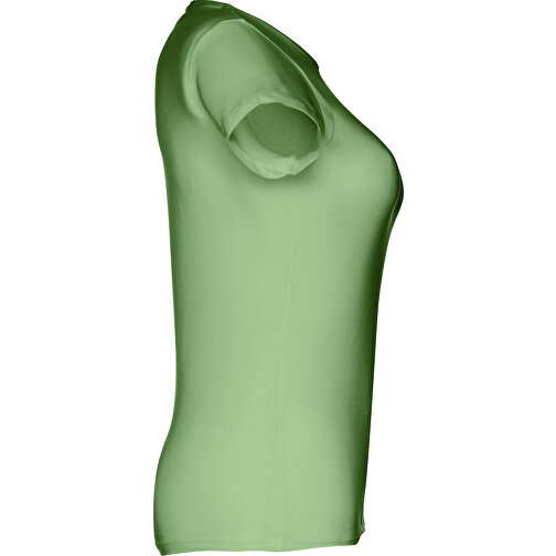 THC SOFIA. Tailliertes Damen-T-Shirt , jade-grün, 100% Baumwolle, XXL, 68,00cm x 53,00cm (Länge x Breite), Bild 3