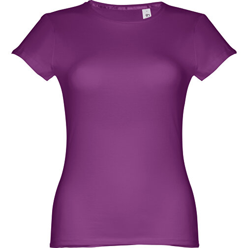 THC SOFIA. Tailliertes Damen-T-Shirt , lila, 100% Baumwolle, XXL, 68,00cm x 53,00cm (Länge x Breite), Bild 1