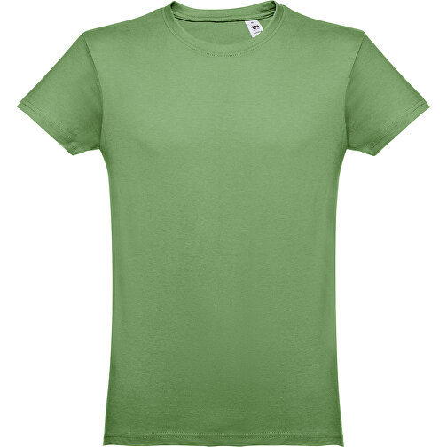 THC LUANDA. Herren-T-Shirt Aus Baumwolle Im Schlauchformat , jade-grün, 100% Baumwolle, XS, 67,00cm x 47,00cm (Länge x Breite), Bild 1