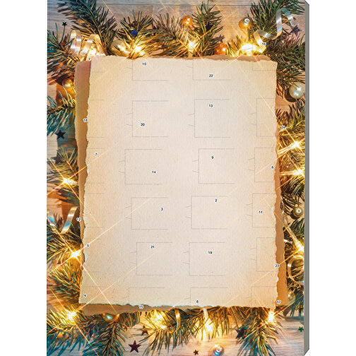 Classic Wand Adventskalender Hochformat, Individuelle Motive , Friedel, Vollkartonhülle, Hochformat, weiss, 1,00cm x 34,50cm x 24,40cm (Länge x Höhe x Breite), Bild 1