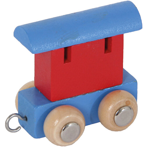 Wagon à lettres rouge & bleu, Image 1