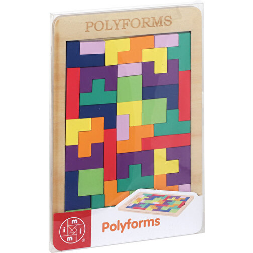 Polyforms Legepuzzle , , 21,60cm x 0,70cm x 14,40cm (Länge x Höhe x Breite), Bild 5