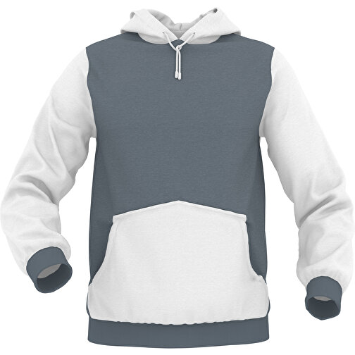 Hoodie Urban - Inkl. Individueller Gestaltung , grau, 70% Baumwolle, 30 % Polyester, XL, , Bild 1