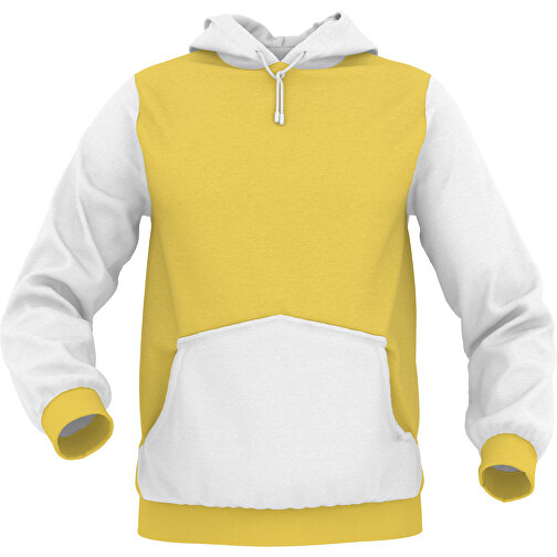 Hoodie Urban - Inkl. Individueller Gestaltung , gelb, 70% Baumwolle, 30 % Polyester, XL, , Bild 1