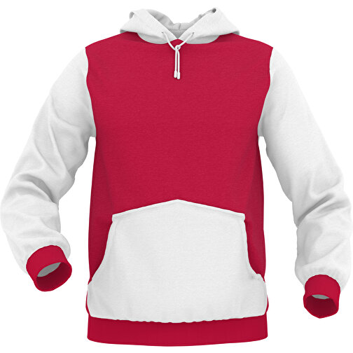 Hoodie Urban - Inkl. Individueller Gestaltung , weinrot, 70% Baumwolle, 30 % Polyester, S, , Bild 1