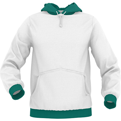 Hoodie Urban - Inkl. Individueller Gestaltung , tannengrün, 70% Baumwolle, 30 % Polyester, S, , Bild 1