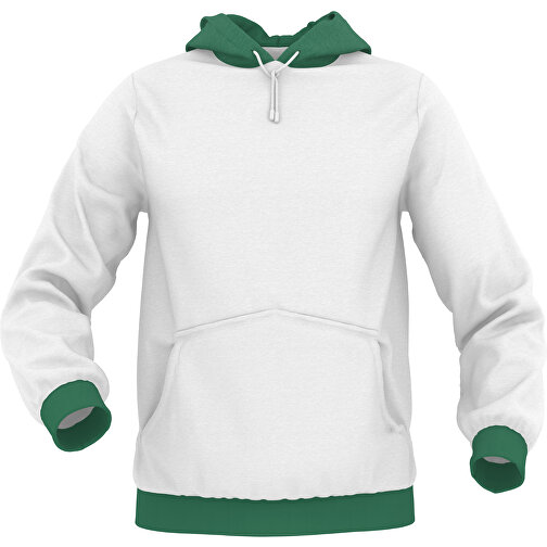 Hoodie Urban - Inkl. Individueller Gestaltung , moosgrün, 70% Baumwolle, 30 % Polyester, L, , Bild 1