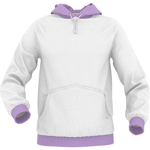 Hoodie Urban - Inkl. Individueller Gestaltung , lila, 70% Baumwolle, 30 % Polyester, XL, , Bild 1