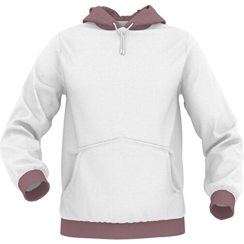 Hoodie Urban - Inkl. Individueller Gestaltung , nougatbraun, 70% Baumwolle, 30 % Polyester, S, , Bild 1