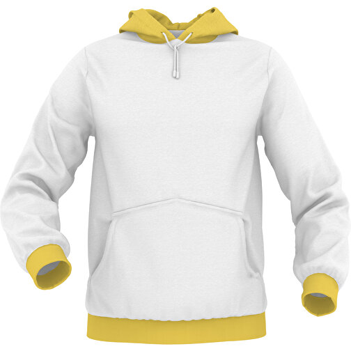 Hoodie Urban - Inkl. Individueller Gestaltung , gelb, 70% Baumwolle, 30 % Polyester, L, , Bild 1