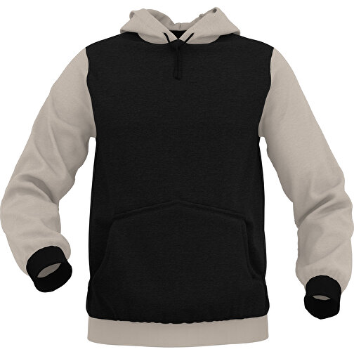 Hoodie Urban - Inkl. Individueller Gestaltung , zartgrau, 70% Baumwolle, 30 % Polyester, S, , Bild 1