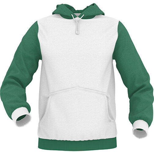 Hoodie Urban - Inkl. Individueller Gestaltung , moosgrün, 70% Baumwolle, 30 % Polyester, XXL, , Bild 1