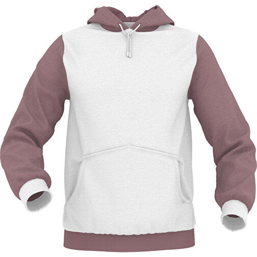 Hoodie Urban - Inkl. Individueller Gestaltung , nougatbraun, 70% Baumwolle, 30 % Polyester, L, , Bild 1