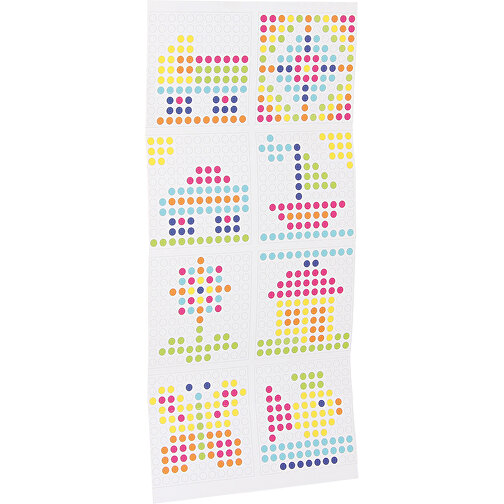 Farbensteckspiel (121 Stecker) , , 21,00cm x 3,00cm x 21,00cm (Länge x Höhe x Breite), Bild 3