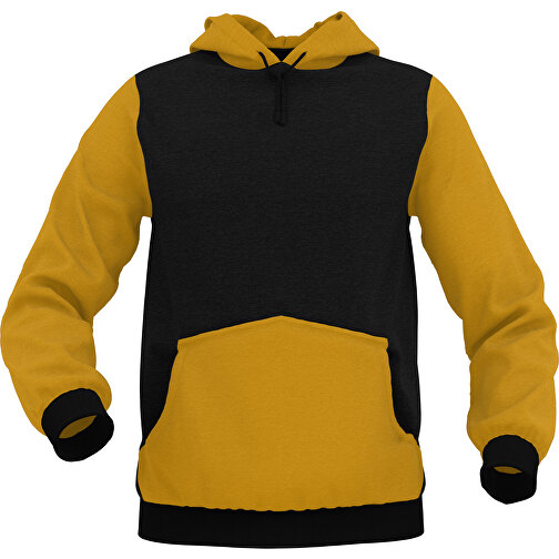 Hoodie Urban - Inkl. Individueller Gestaltung , goldgelb, 70% Baumwolle, 30 % Polyester, XL, , Bild 1