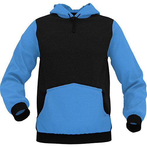 Hoodie Urban - Inkl. Individueller Gestaltung , royalblau, 70% Baumwolle, 30 % Polyester, S, , Bild 1