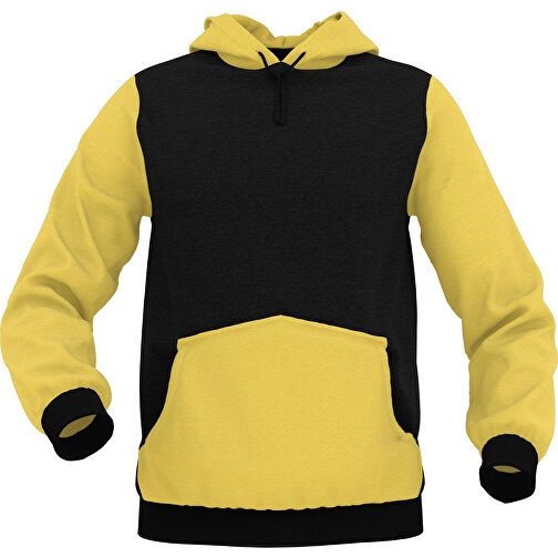 Hoodie Urban - Inkl. Individueller Gestaltung , gelb, 70% Baumwolle, 30 % Polyester, S, , Bild 1