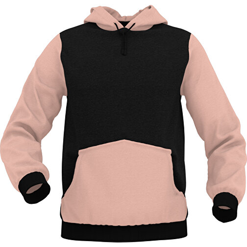 Hoodie Urban - Inkl. Individueller Gestaltung , zartrot, 70% Baumwolle, 30 % Polyester, M, , Bild 1