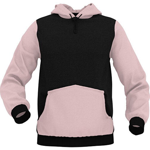 Hoodie Urban - Inkl. Individueller Gestaltung , zartrosa, 70% Baumwolle, 30 % Polyester, M, , Bild 1