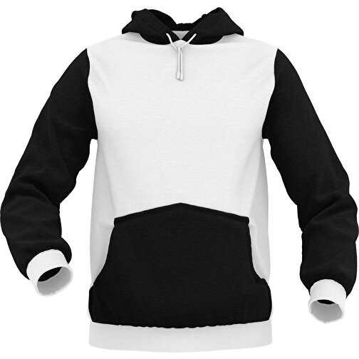 Hoodie Urban - Inkl. Individueller Gestaltung , schwarz, 70% Baumwolle, 30 % Polyester, XXL, , Bild 1