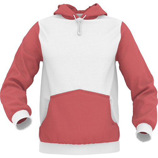 Hoodie Urban - Inkl. Individueller Gestaltung , rot, 70% Baumwolle, 30 % Polyester, XL, , Bild 1