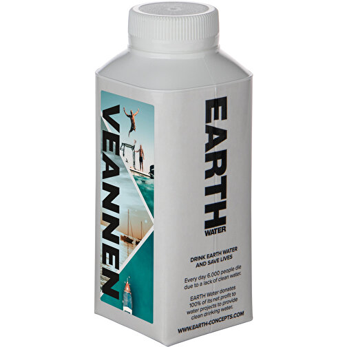 EARTH Water Tetra Pak 330 Ml , weiß, Karton, 5,50cm x 14,50cm x 5,50cm (Länge x Höhe x Breite), Bild 1