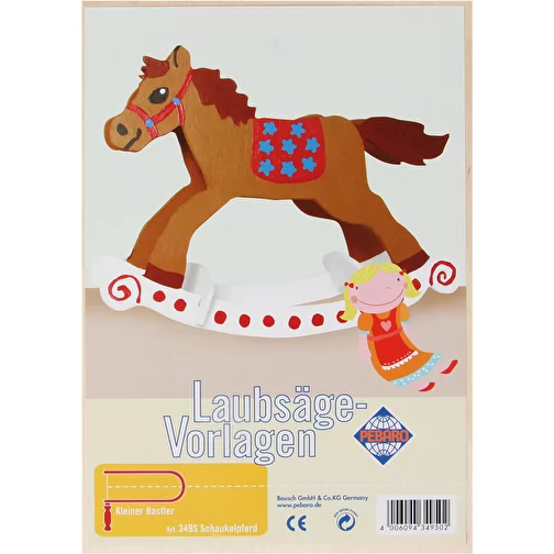 Modello di traforo Cavallo a dondolo, Immagine 1