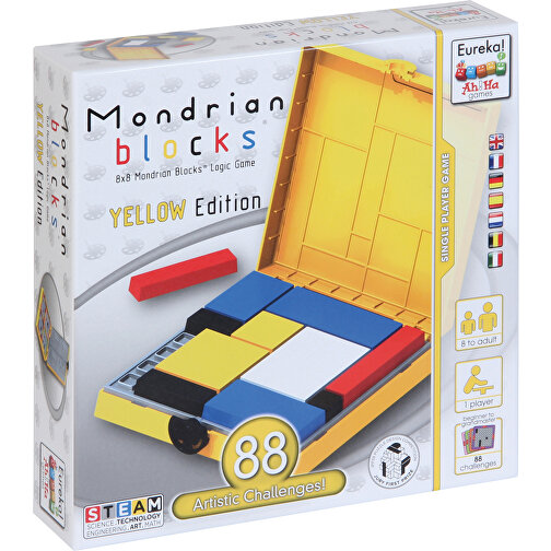 Ah!Ha Mondrian Blocks Sortiment (8) , , 42,00cm x 24,50cm x 23,50cm (Länge x Höhe x Breite), Bild 5