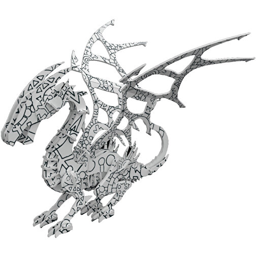 3D Puzzle Buch Drachen** , , 29,40cm x 2,00cm x 22,00cm (Länge x Höhe x Breite), Bild 1