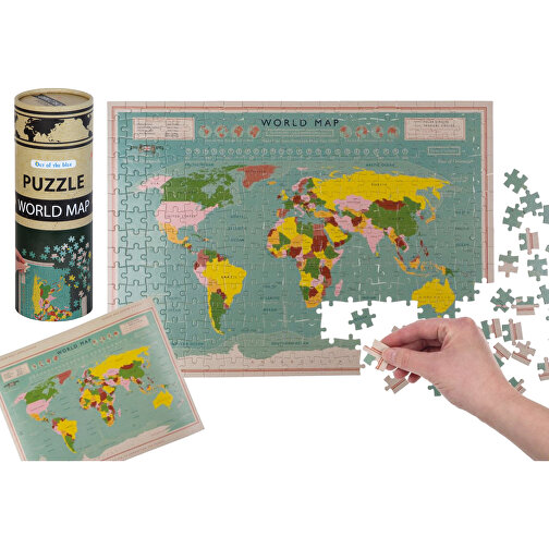 Puzzle Weltkarte 300 Teile , , 50,00cm x 35,00cm (Länge x Breite), Bild 1