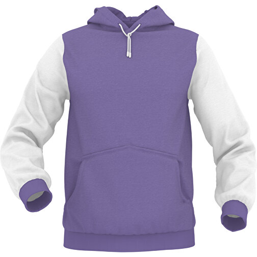 Hoodie Urban - Inkl. Individueller Gestaltung , dunkellila, 70% Baumwolle, 30 % Polyester, M, , Bild 1