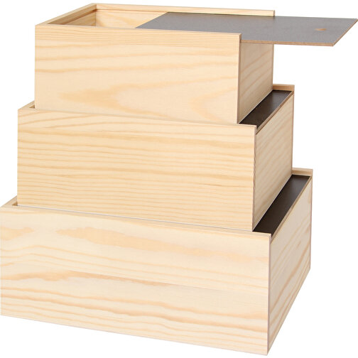Set de 3 boîtes à tiroirs avec couvercle inscriptible, Image 2