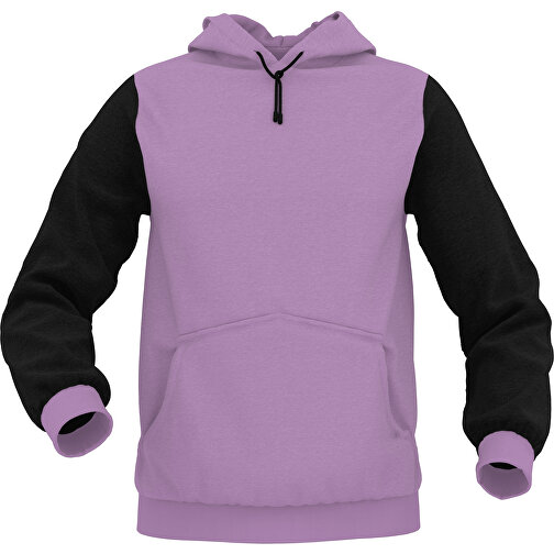 Hoodie Urban - Inkl. Individueller Gestaltung , hellviolet, 70% Baumwolle, 30 % Polyester, XL, , Bild 1