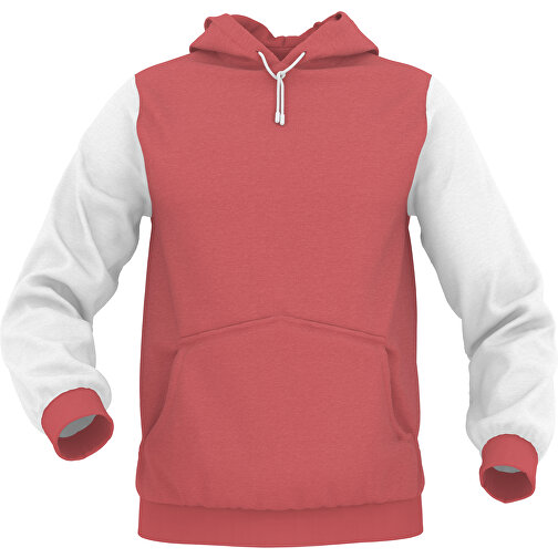 Hoodie Urban - Inkl. Individueller Gestaltung , rot, 70% Baumwolle, 30 % Polyester, XXL, , Bild 1