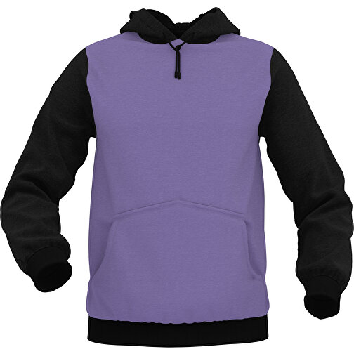 Hoodie Urban - Inkl. Individueller Gestaltung , dunkellila, 70% Baumwolle, 30 % Polyester, L, , Bild 1