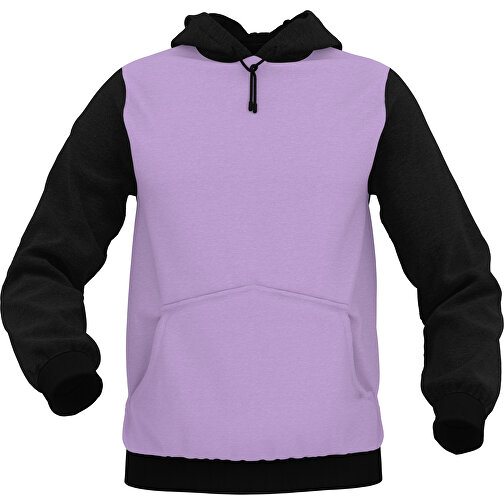 Hoodie Urban - Inkl. Individueller Gestaltung , lila, 70% Baumwolle, 30 % Polyester, S, , Bild 1