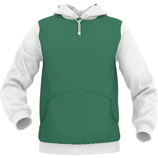 Hoodie Urban - Inkl. Individueller Gestaltung , moosgrün, 70% Baumwolle, 30 % Polyester, XL, , Bild 1