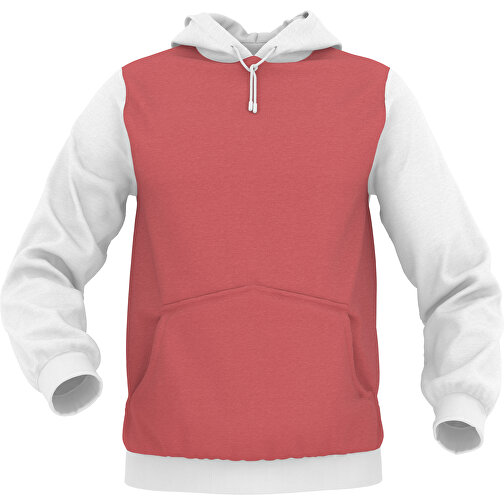 Hoodie Urban - Inkl. Individueller Gestaltung , rot, 70% Baumwolle, 30 % Polyester, M, , Bild 1