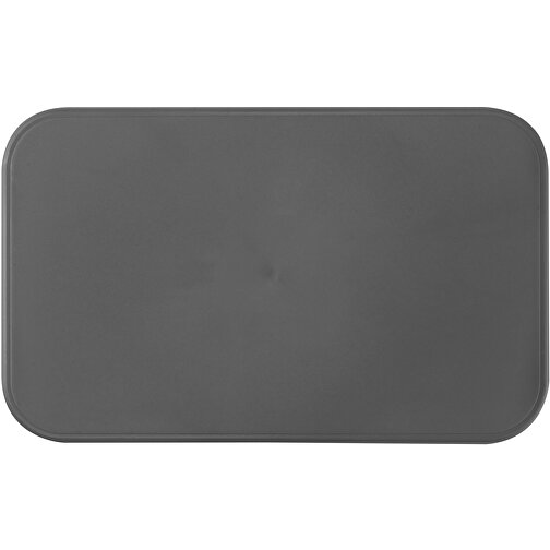 MIYO Lunchbox , grau / grau, PP Kunststoff, 18,00cm x 6,00cm x 11,00cm (Länge x Höhe x Breite), Bild 4