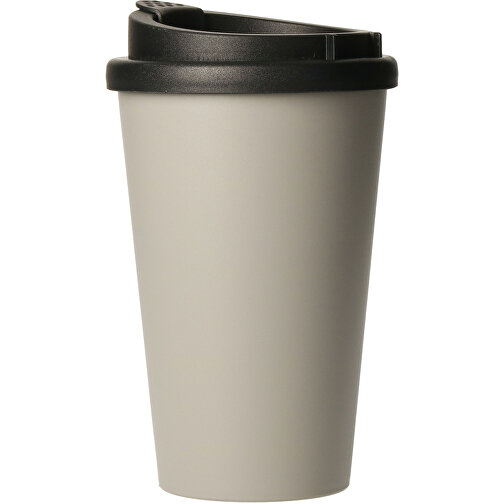 Bio-Kaffeebecher 'PremiumPlus' , haselnuss, Kunststoff, 15,70cm (Höhe), Bild 1