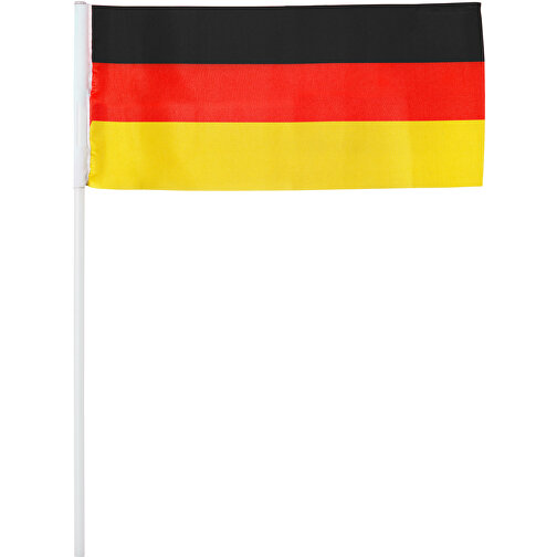 Deko-Fahnen Set 'Stick' Deutschland, 11er Set , Deutschland-Farben, Textil, 30,00cm x 0,70cm x 15,00cm (Länge x Höhe x Breite), Bild 1