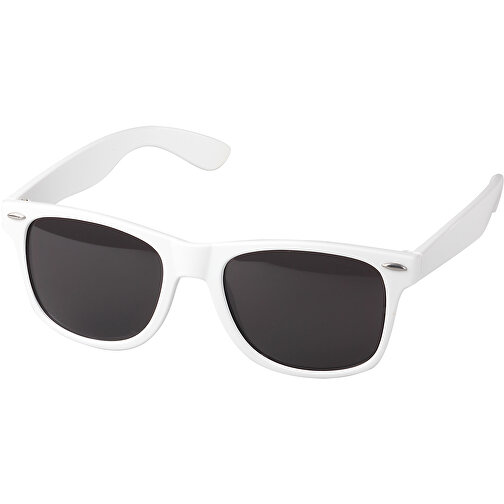 Sonnenbrille 'Blues' , weiß, Kunststoff, 14,50cm x 4,80cm x 15,00cm (Länge x Höhe x Breite), Bild 1