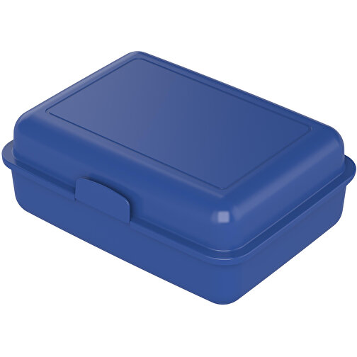 Vorratsdose 'School-Box' Gross, Mit Trennschale , standard-blau PP, Kunststoff, 17,50cm x 6,90cm x 12,80cm (Länge x Höhe x Breite), Bild 1