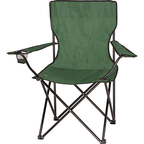 Campingstuhl 'Safari' , grün, Textil, 89,00cm x 89,00cm x 50,00cm (Länge x Höhe x Breite), Bild 1