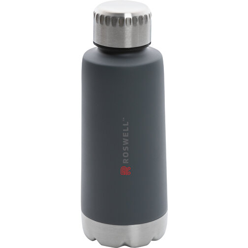 Trend Auslaufsichere Vakuum-Flasche, Grau , grau, Edelstahl, 7,00cm x 19,20cm (Länge x Höhe), Bild 6